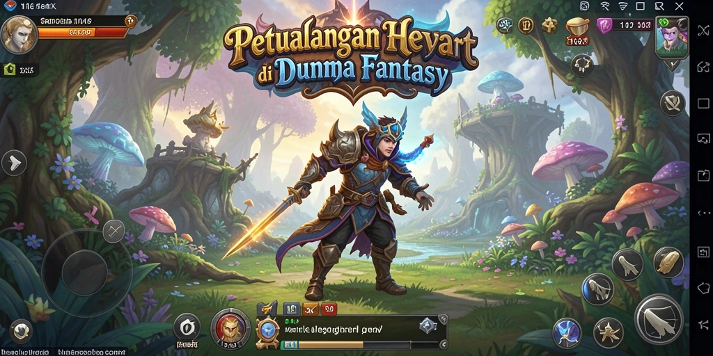 Gameplay hebat di dunia petualangan 116X.