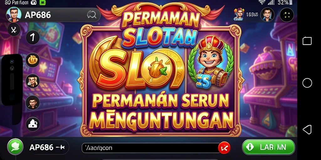 Tampilan gameplay menegangkan di AP686 memberikan sensasi bermain Slot.