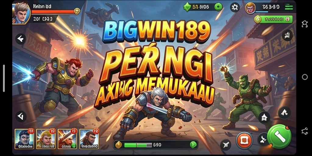 Tampilkan gameplay <strong>BIGWIN189</strong> yang penuh aksi dan seru.