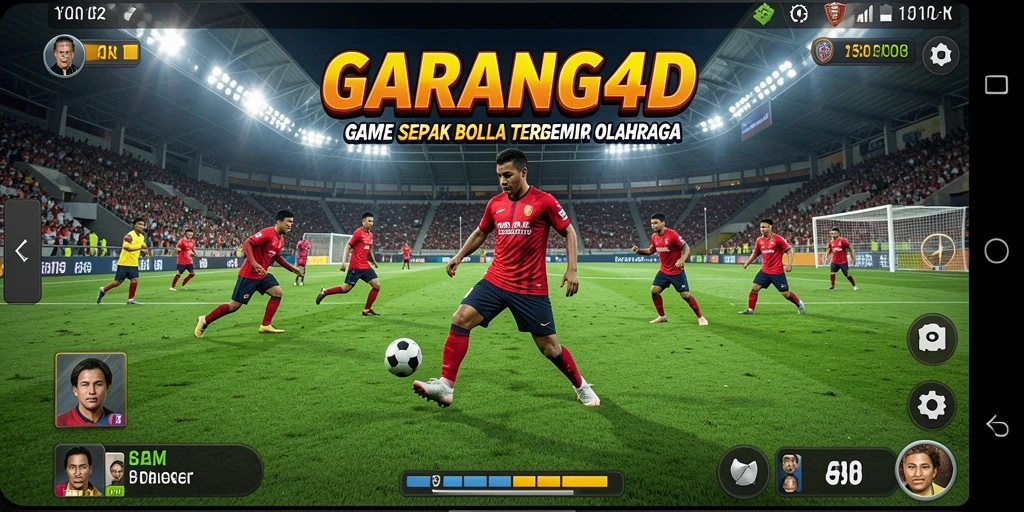 Tampilan gameplay GARANG4D dengan aksi pertandingan yang seru.