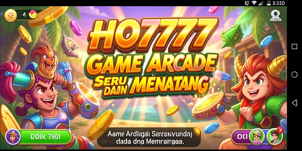 Tampilan gameplay seru HO777 dengan tantangan menarik di setiap level.