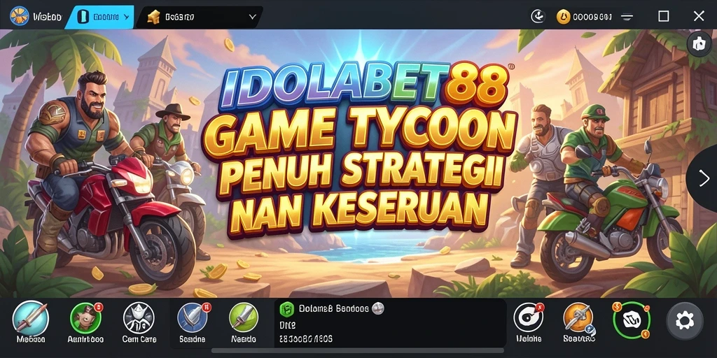 Gameplay seru saat membangun kerajaan bisnis di IDOLABET88.