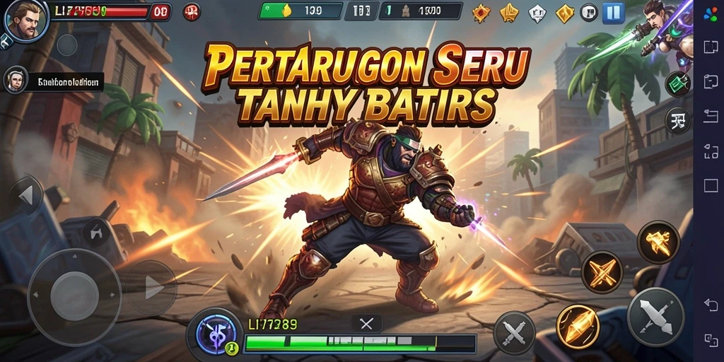 Gameplay LI789 menampilkan pertarungan mendebarkan dengan karakter unik.