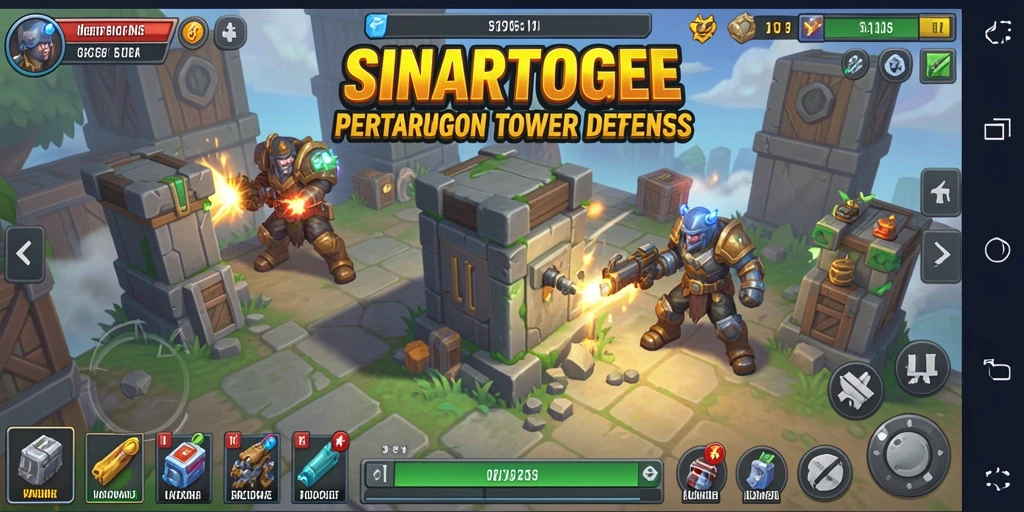 Gameplay SINARTOGEL yang mendebarkan dalam Tower Defense.