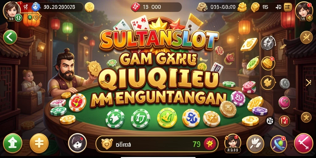 Tampilan gameplay seru dalam SULTANSLOT QiuQiu.