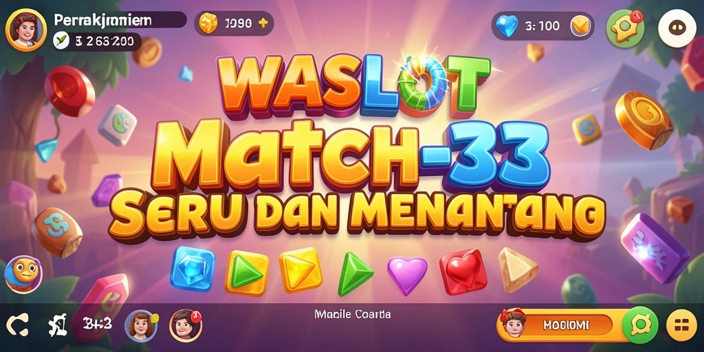 Gameplay seru dan penuh warna di WASLOT.